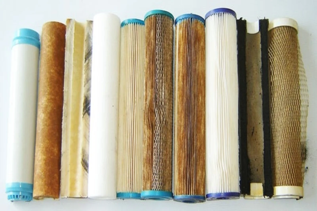 Rozličné typy filtračných vložiek 