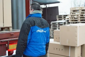 Logistické procesy v areáli 