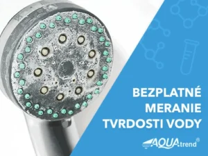 Sprchová hlavice - důsledek tvrdé vody