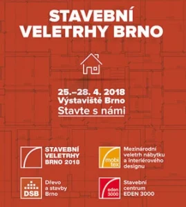 Plakát veletrhu Stavební veletrh Brno 2018